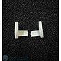 Bottom Rail Endcaps-White