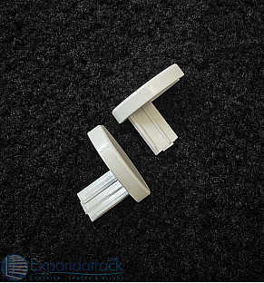 Bottom Rail Endcaps-White