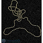 Loop Chain 480mm Nickel Plated