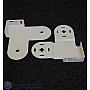 Double Roller Blind Brackets-Grey
