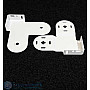 Double Roller Blind Brackets-White