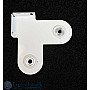 Double Roller Blind Butting Bracket-White