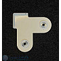 Double Roller Blind Butting Bracket-Ivory