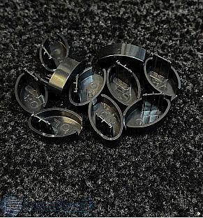 Bottom Rail Endcaps Bulk-Black