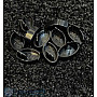 Bottom Rail Endcaps Bulk-Black