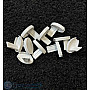 Bottom Rail Endcaps Bulk-White