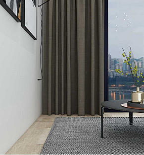 Linen Weave Style Curtains No14