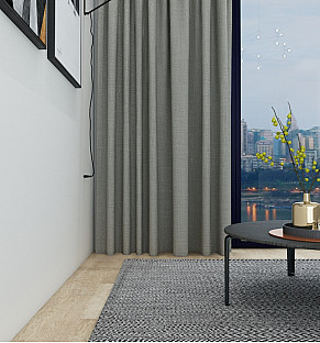 Linen Weave Style Curtains No15