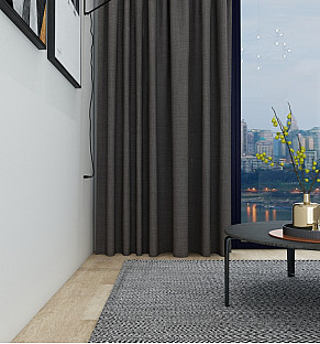 Linen Weave Style Curtains No16