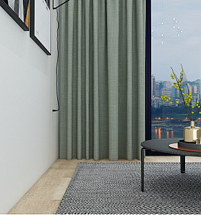 Linen Weave Style Curtains No33