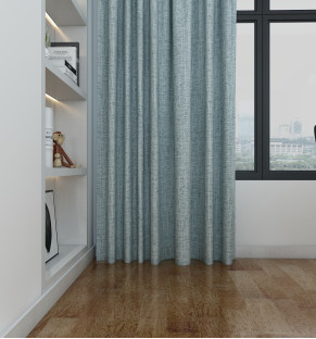 Ocean Mist Blackout Natural Curtains