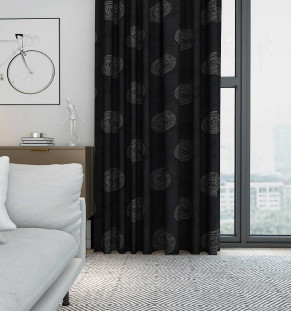 Custom - Granite Halo Curtains