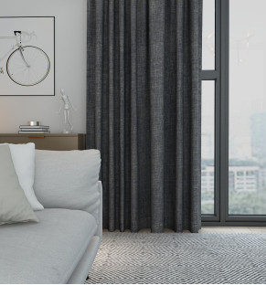 Custom - Iron Grey Curtains