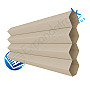 Almond Sunfiltering Honeycomb Blind