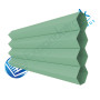 Battle Green Sunfiltering Honeycomb Blind