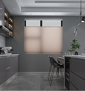 Bisque Sunfiltering Honeycomb Blind