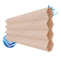Bisque Sunfiltering Honeycomb Blind