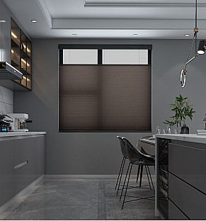 Chocolate Sunfiltering Honeycomb Blind