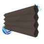 Chocolate Sunfiltering Honeycomb Blind