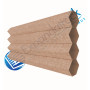 Grain Fall Sunfiltering Honeycomb Blind