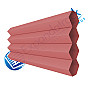 Mineral Red Sunfiltering Honeycomb Blind