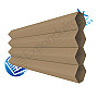 Mink Sunfiltering Honeycomb Blind