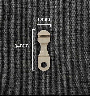 Sylon Light Brown Curtain Track Runners