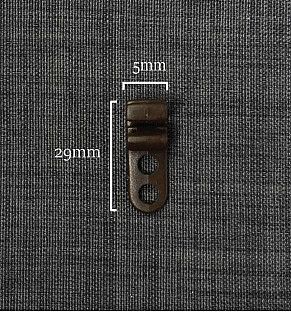 Windoware Brown Curtain Track Runners