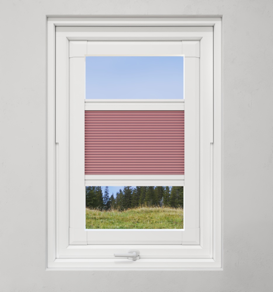  Crimson Light Filtering Perfect Fit Blind