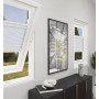 White Frost Light Filtering Perfect Fit Blind