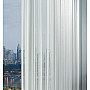 White Mono Readymade Sheer 220cm Length