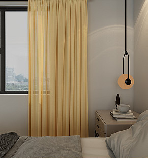 Warm Ochre Mono Sheer