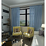 Sky Blue Mono Sheer