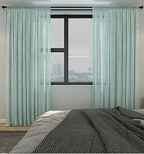 Green Spring Hemp Printed Sheer