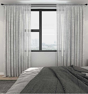 Cotton Seed Hemp Printed Sheer