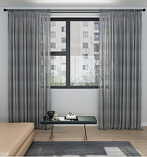 Fossil Waterfall Printed Sheer