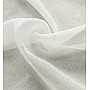 Off White Textured Sheer