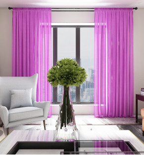 Sherbet Pink Textured Sheer