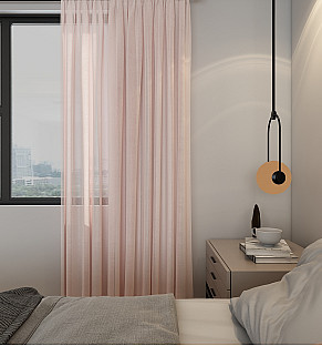 Rose Textured Sheer