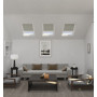 Silk Gray Blackout Skylight Blind