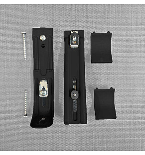 Double Custom Track Brackets- Licorice