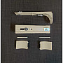 Double Custom Track Brackets- Ivory