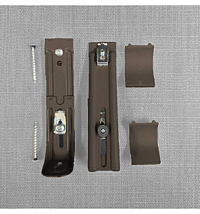 Double Custom Track Brackets- Pepper