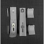 Custom Double Curtain Track - Satin Chrome