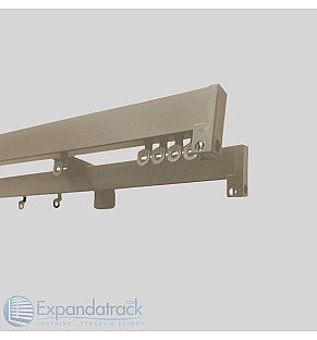 Custom Double Curtain Track - Brumby