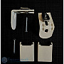 Single Custom Track Brackets- Ivory