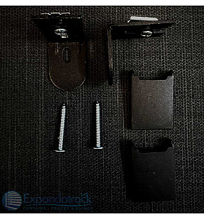 Single Custom Track Brackets- Licorice