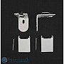 Custom Curtain Track - White
