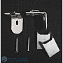 Custom Curtain Track - Satin Chrome