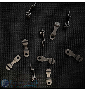 Curtain Track Clip On Runners-Brown